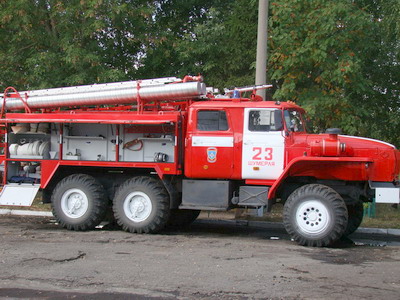 12:36 Автопарк пожарной части города Шумерли  пополнился еще одним новеньким пожарным автомобилем